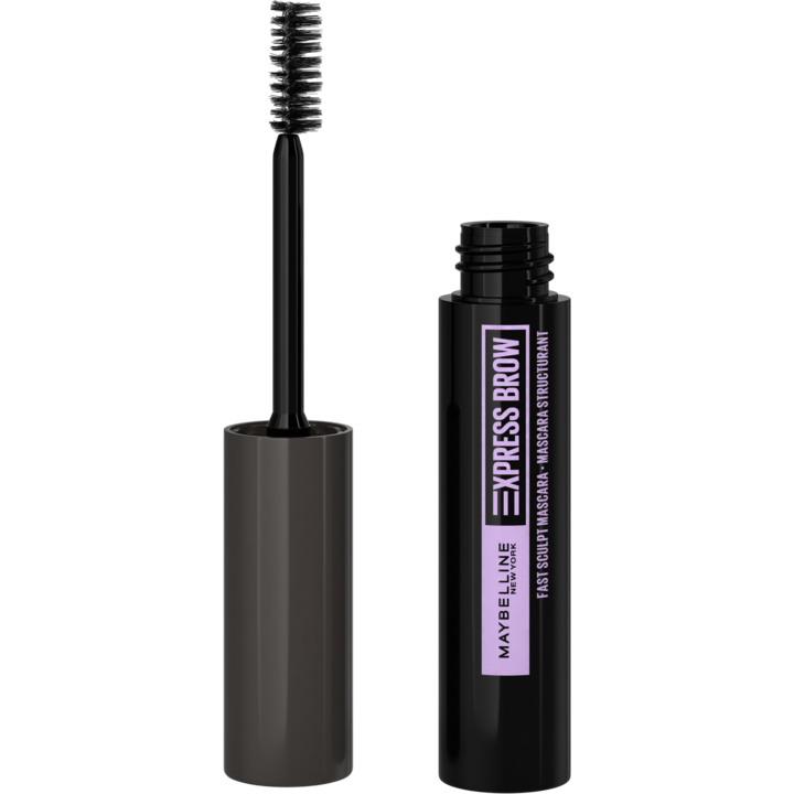 MAYBELLINE NEW YORK, Express Brow, maskara do brwi, żelowa, nr 06 Deep Brown, 3,5 ml