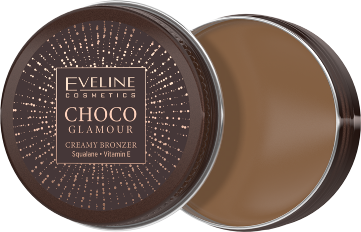 EVELINE COSMETICS, Choco Glamour, bronzer do twarzy, w kremie, nr 01;, 20 g