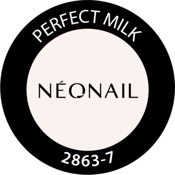 NEONAIL ,lakier hybrydowy, Perfect Milk,dół