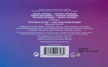 ARIANA GRANDE Cloud ,woda perfumowana dla kobiet,dół