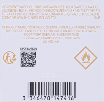 GUERLAIN Aqua Allegoria Forte Bosca Vanilla,woda perfumowana unisex,dół