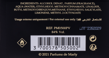 PARFUMS DE MARLY Godolphin Royal Essence,woda perfumowana dla mężczyzn,dół
