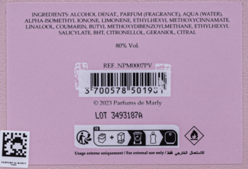 PARFUMS DE MARLY Delina Exclusif ,perfumy dla kobiet,dół