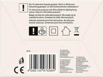 IDEENWELT ,projektor, Gwieździste niebo, Zielony,dół