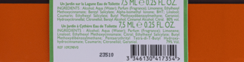 HERMES Parfums-Jardins Discovery,zestaw unisex, woda toaletowa 4x7,5 ml,dół