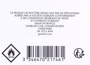 GUERLAIN Eau De Cologne Du Coq ,woda kolońska dla mężczyzn,dół