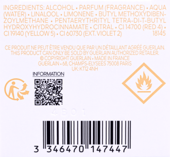 GUERLAIN Aqua Allegoria Forte Bosca Vanilla,woda perfumowana unisex,dół