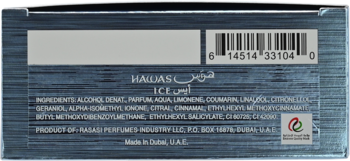 RASASI Hawas Ice,woda perfumowana dla mężczyzn,dół