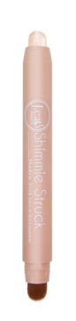 J.Cat Beauty Shimmie Struck Shadow Stick Sparkling Pebbles, beżowy cień i rozświetlacz w sztyfcie.