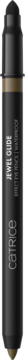 Catrice Micro Brow Definer w czarnym opakowaniu, z brązowo-złotym pierścieniem i cienką końcówką.