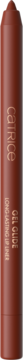 Długotrwała konturówka Catrice Gel Glide Long-Lasting Lip Liner 050 Sip & Slay, kasztanowy brąz, widok z przodu.
