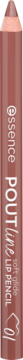 Kredka essence POUTline soft glide 01 Like To Mauve It w odcieniu nude-fiolet, pionowy widok z przodu.