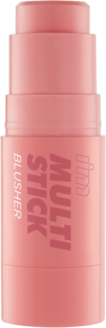 Róż w sztyfcie I'm Meme Multi Stick Blusher Bliss Mauve, różowo-brzoskwiniowy sztyft, widok z przodu.