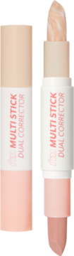 I’m Meme Multi Stick Dual Soft Pink, dwustronny korektor. Jeden otwarty, ukazujący marmurową i różową końcówkę.