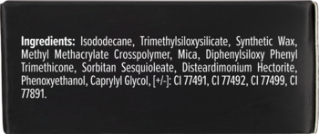 Składniki pomady do brwi Wibo 2 Dark Brown na czarnym tle: Isododecane, Mica, CI 77491, CI 77891.