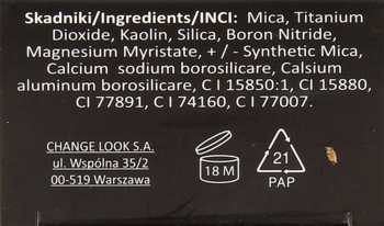 LORIGINE ,cienie do powiek, nr 20,dół