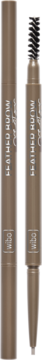 WIBO Feather Brow Creator kredka do brwi Blonde. Dwie sztuki: jedna zamknięta, druga z precyzyjną końcówką i szczoteczką.