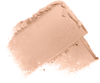 Jasny beżowy swatch matującego podkładu Max Factor Facefinity Compact, ukazujący pudrową teksturę na ciemnym tle.