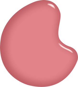 Błyszcząca, gładka kropla lakieru do paznokci Sally Hansen Miracle Gel w kolorze Satel-lite Pink.