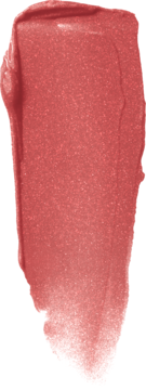 Swatch balsamu koloryzującego NYX Fat Oil Slick Click No Filter, jasny brzoskwiniowo-różowy z drobinkami.