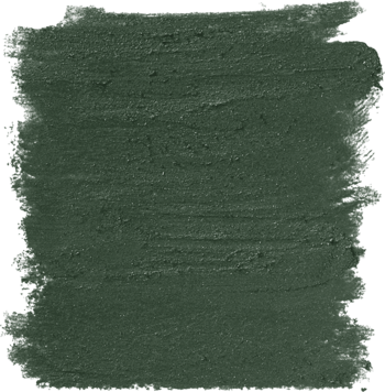 Próbka automatycznej kredki NYX Vivid Rich 08 Emerald Empire: ciemnozielony, szmaragdowy kwadratowy swatch o kremowej teksturze.
