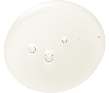 Wykadrowana, jasna kropla odżywczego toniku Skin 1004 Probio-CICA z probiotykami i CICA, z bąbelkami powietrza.