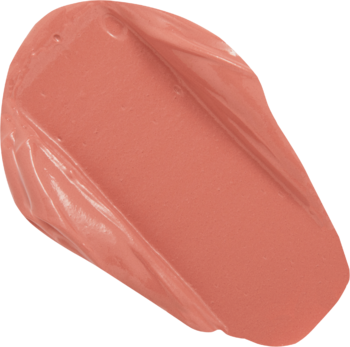 Pomadka Revolution IRL Whipped Lip Crème Chai Nude: kremowy, matowy swatch w cieplym odcieniu nude.