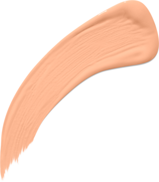 Korektor Miss Sporty Perfect to Last 24h nr 003, testowy swatch w odcieniu jasnego beżu, gładki, matowy.