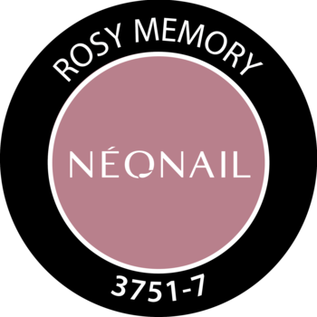 NEONAIL ,lakier hybrydowy, Rosy Memory,góra
