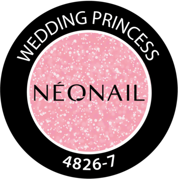 NEONAIL ,lakier hybrydowy, Wedding Princess,góra