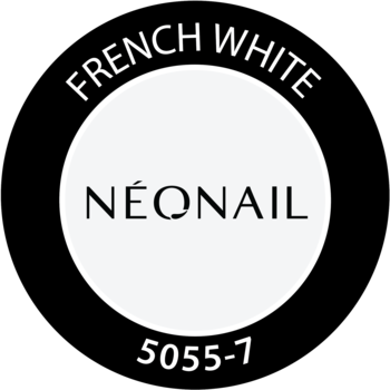 NEONAIL ,lakier hybrydowy, French White,góra