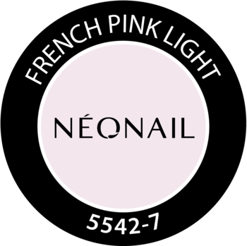 NEONAIL ,lakier hybrydowy, French Pink Light,góra