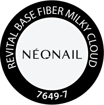NEONAIL Revital Base Fiber ,baza hybrydowa, Milky Cloud,góra