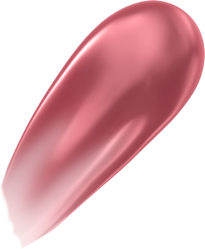 Nawilżające serum do ust Miss Sporty Naturally Perfect w różowej, smukłej tubce z połyskującym wykończeniem, na czarnym tle.