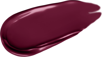 Błyszczący swatch matowej pomadki w płynie Miss Sporty Matte To Last 16h w odcieniu Violet, na białym tle.