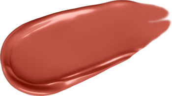 Zbliżenie na kremowy swatch pomadki Miss Sporty Matte To Last w odcieniu Peachy, ciepły brzoskwiniowy kolor.
