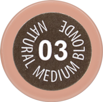NAM ,pomada do brwi w pisaku, nr 03 Natural Medium Blonde,góra