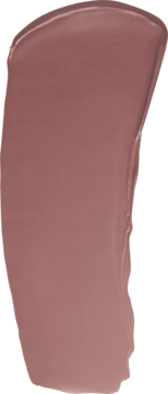 Matowa pomadka Rouge Velvet w kolorze Nohalicious: aksamitna, gęsta smuga w odcieniu brudnego różu z lekkim połyskiem.