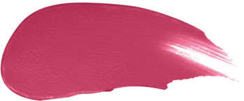 Próbka szminki Max Factor Colour Elixir Soft Matte 020 Blushing Ruby, matowy różowy ślad na czarnym tle.