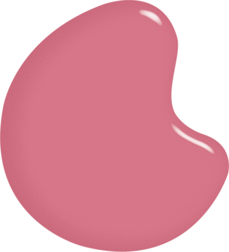 Różowa, błyszcząca kropla szybkoschnącego lakieru Sally Hansen Insta-Dri Rapid Rose.