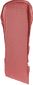 Zbliżenie na pionowy swatch pomadki Max Factor Colour Elixir Burnt Caramel o kremowej, satynowej teksturze.