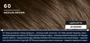 SCHWARZKOPF MEN ,żel do włosów, koloryzujący, nr 60 Medium Brown,góra